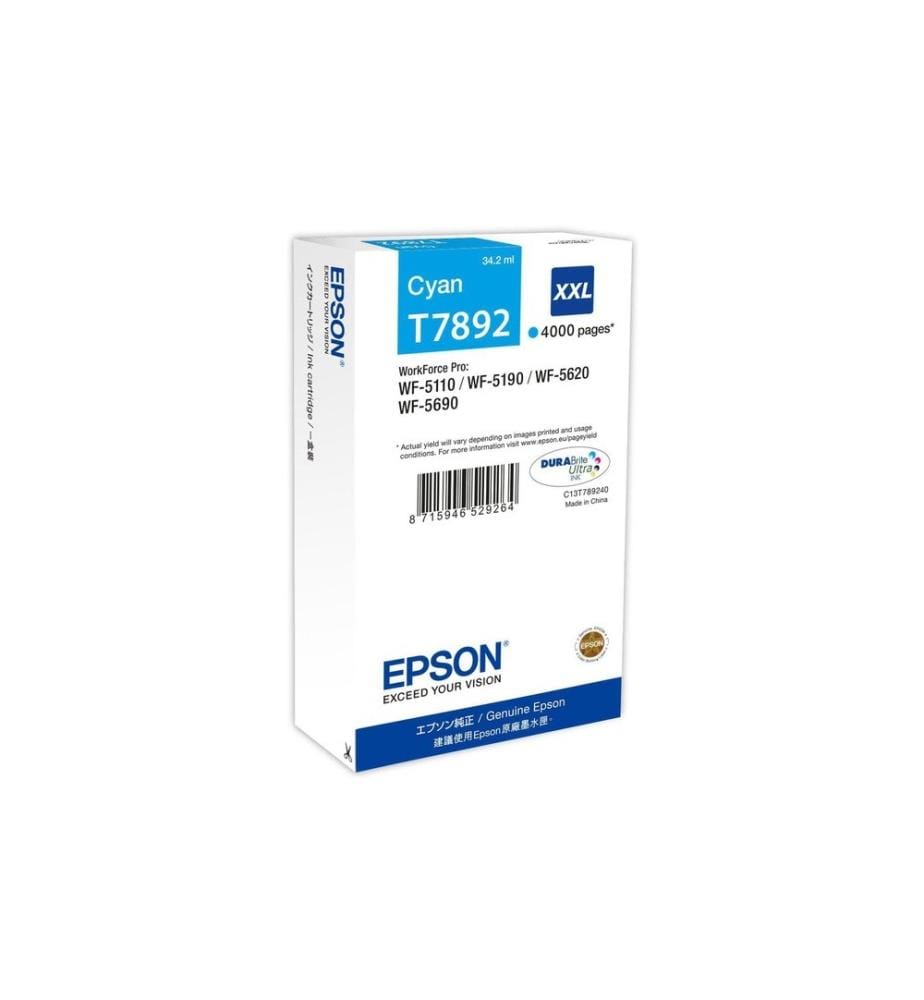 EPSON - Encre C13T789240 Cyan