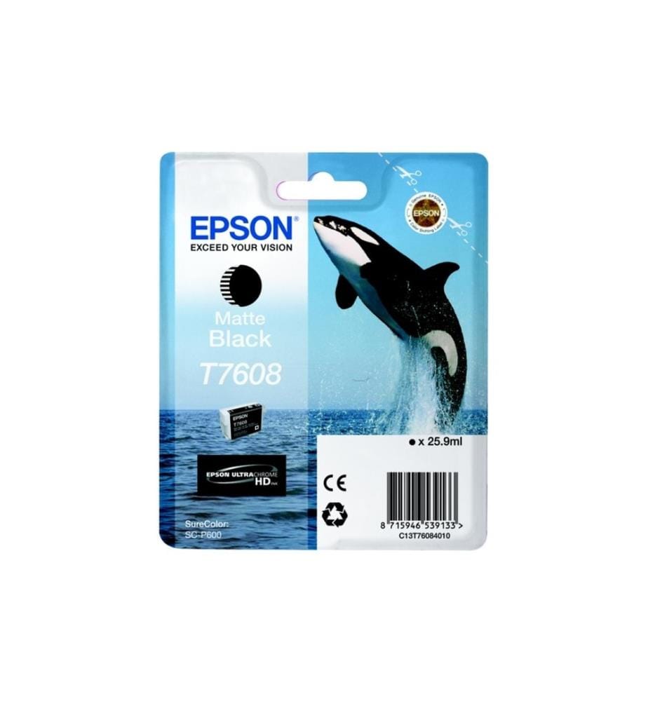 EPSON - Encre T7608 noir