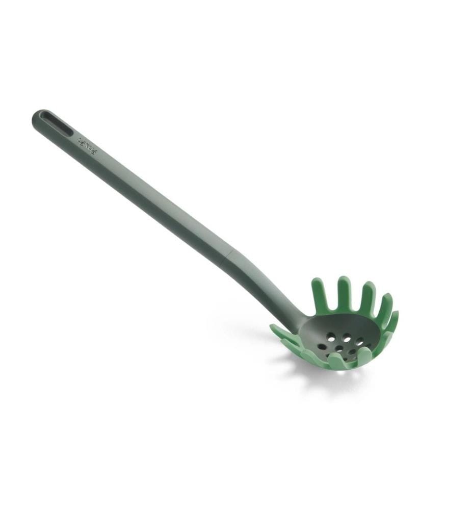 Lékué - Cuillère à spaghetti PBT/silicone, vert/noir