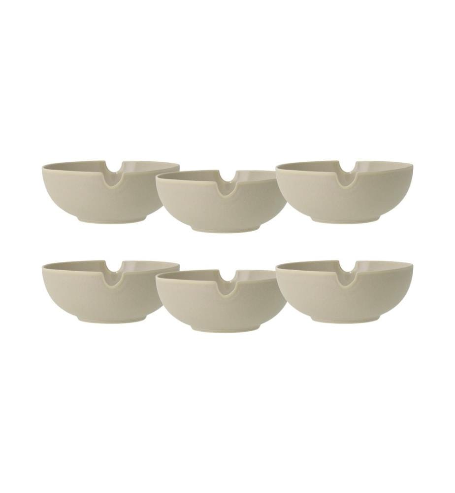 VILLA COLLECTION - Bol à ramen Shoku 18.5 cm, 6 Pièce/s, Beige
