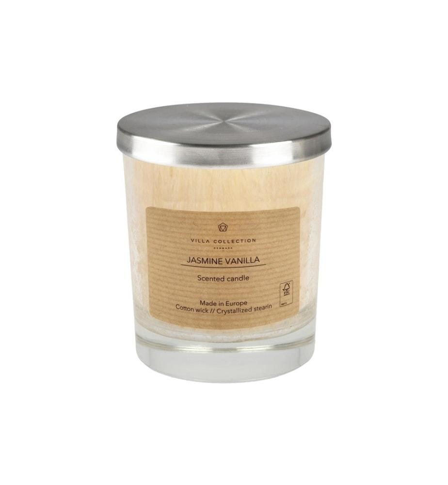 VILLA COLLECTION - Bougie parfumée Kras Jasmine Vanilla 8.5 x 10 cm