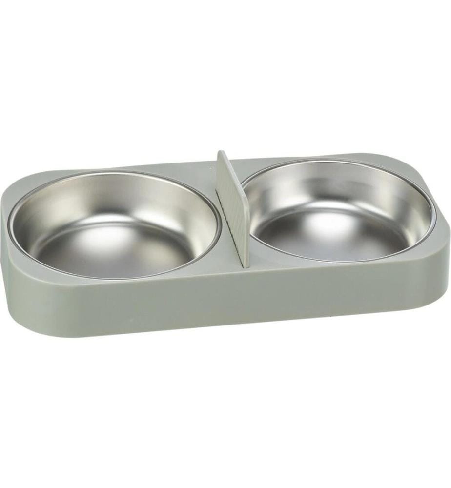 TRIXIE - Ecuelle double pour distributeur automatique de nourriture TX-S Smart, 0.5 l