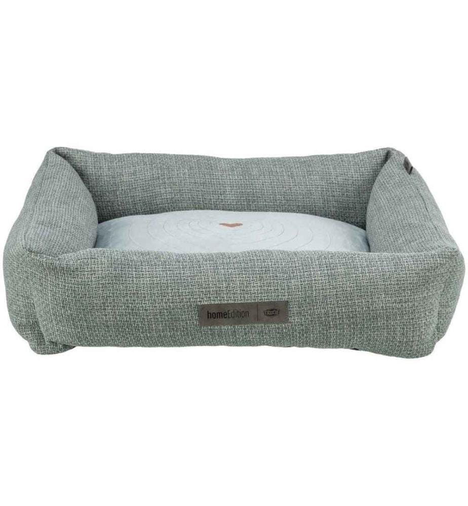 TRIXIE - Lit Viviana, 100 cm x 70 cm, Gris bleu