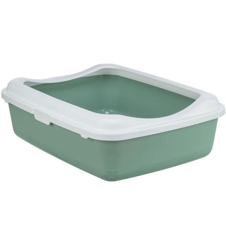 TRIXIE - Litière pour chats Classic avec bord Vert