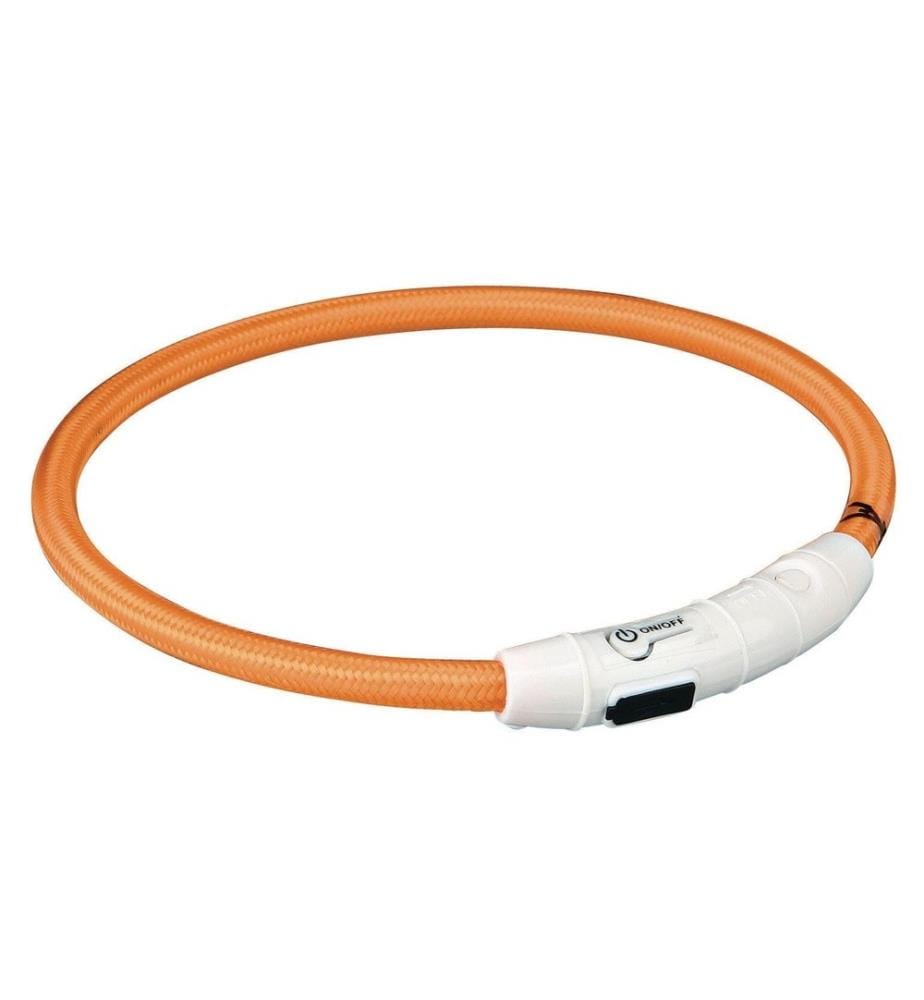 TRIXIE - Anneau lumineux Safer Life M-L orange