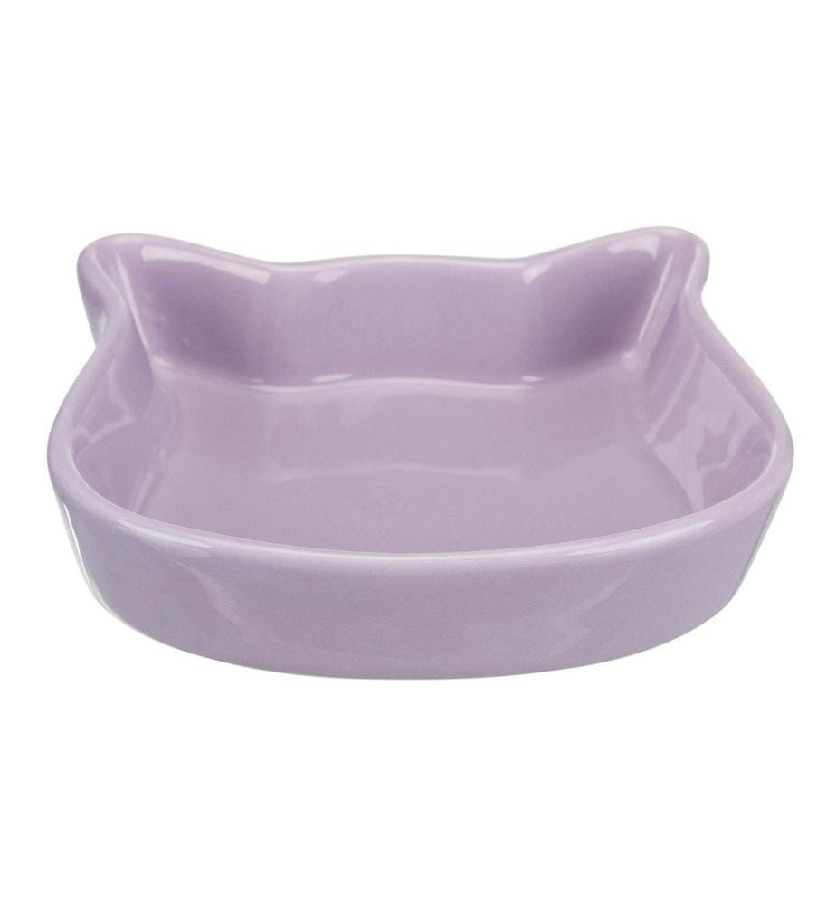 TRIXIE - Écuelle en céramique visage de chat, 0.25 l / 12 cm