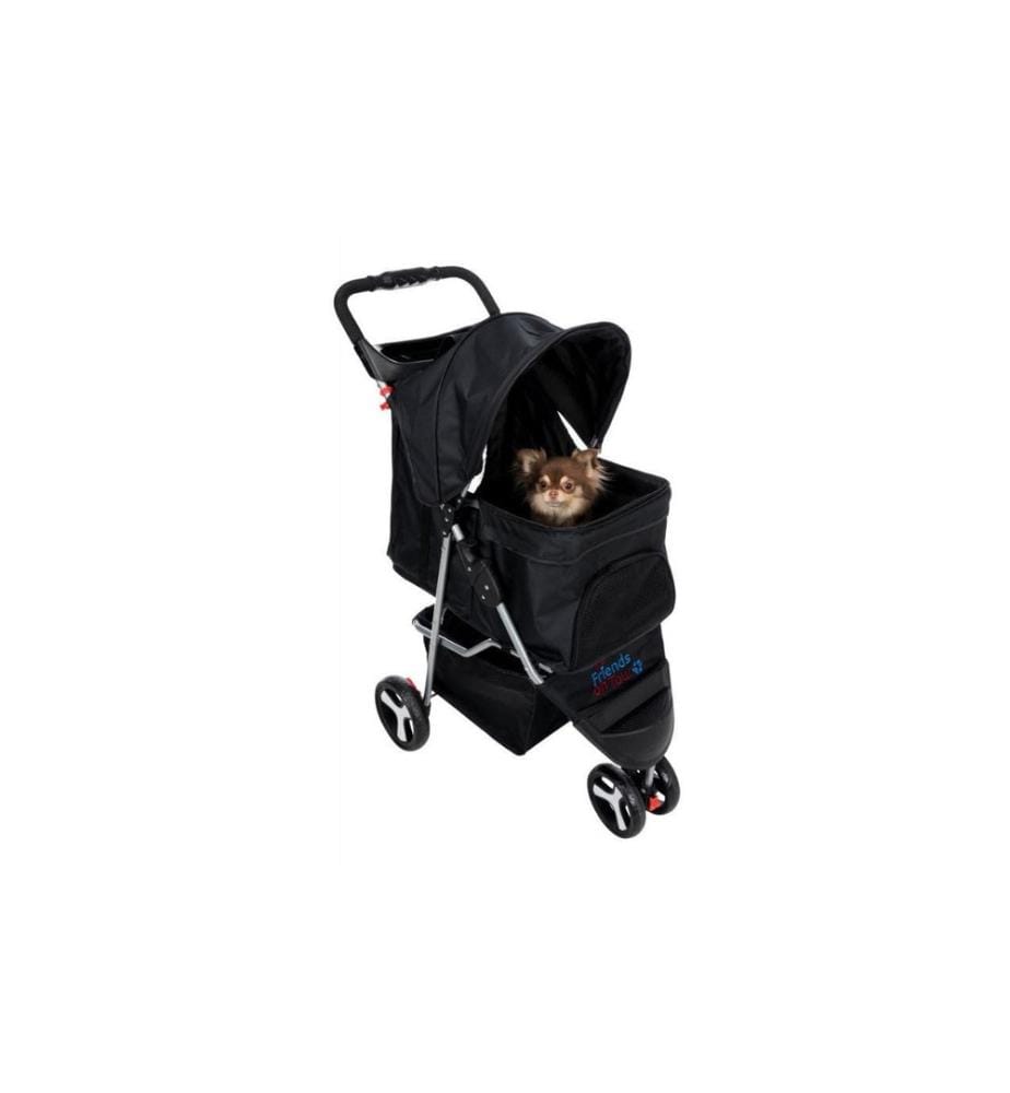 TRIXIE - Buggy Les amis en tournée 47 x 100 x 80 cm