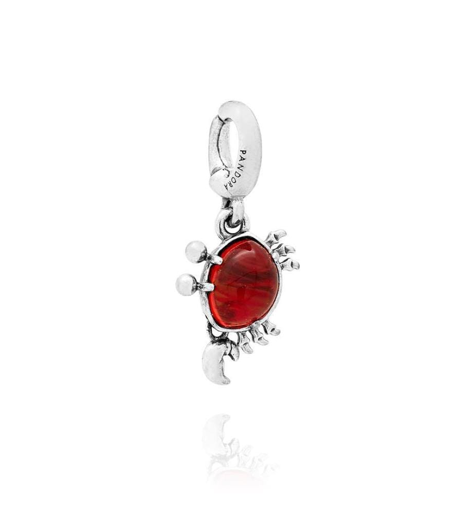 Charm Pendant Sébastien le Crabe Disney La Petite Sirène - Argent 925/1000e