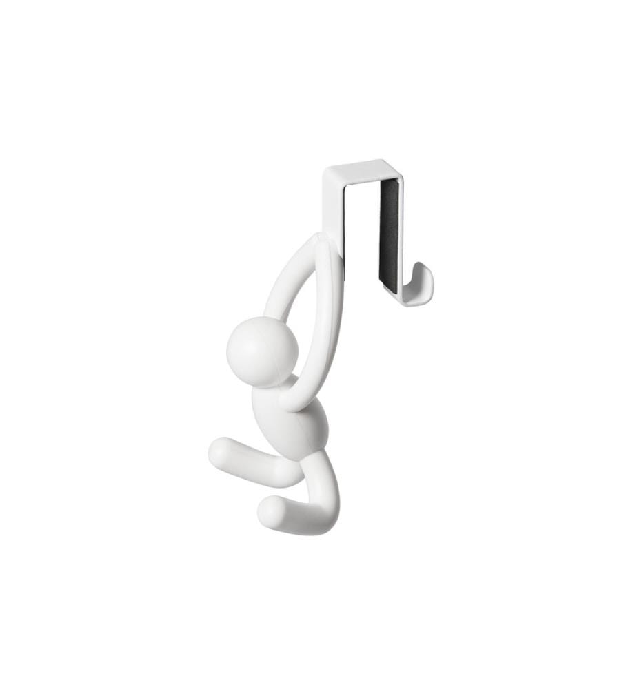 UMBRA - Accroche-porte Buddy 3 crochets, blanc