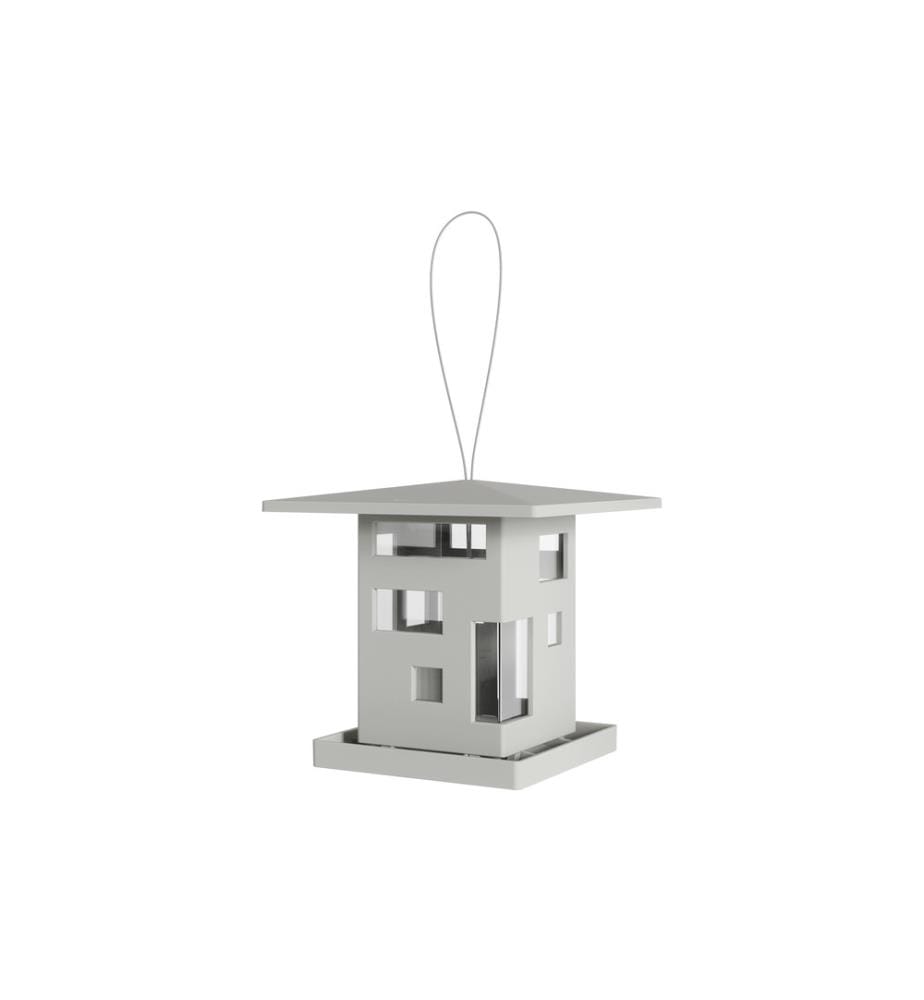 UMBRA - Distributeur de nourriture Bird Cafe Gris