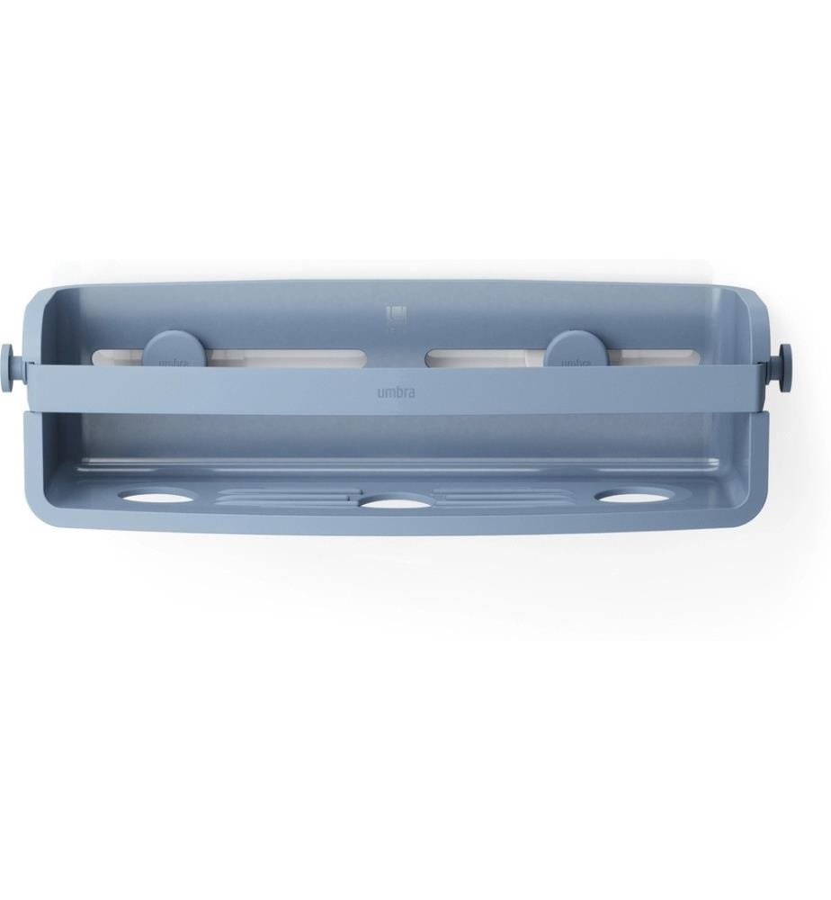 UMBRA - Supports pour produit de douche Flex Adhesive Bleu