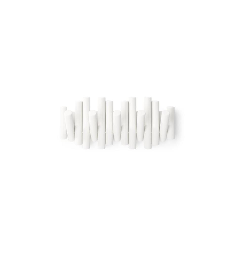 UMBRA - Portemanteau mural Picket 38 cm, Blanc