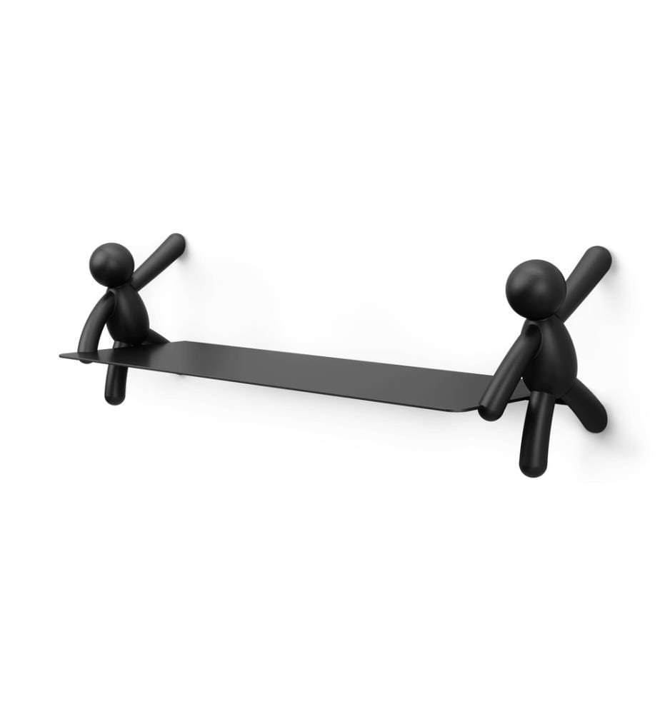 UMBRA - Étagère murale Buddy 46 x 14 cm, Noir