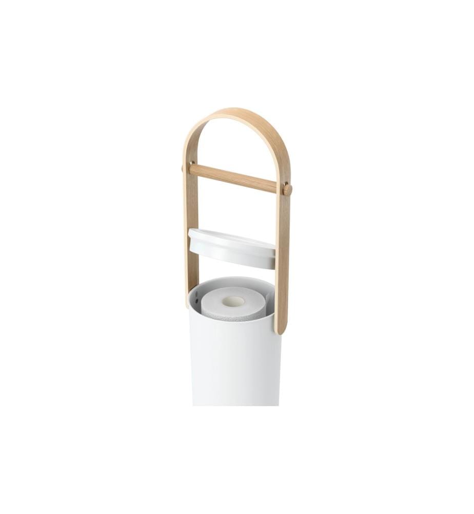 UMBRA - Porte-rouleau pour papier toilette Bellwood Nature/Blanc