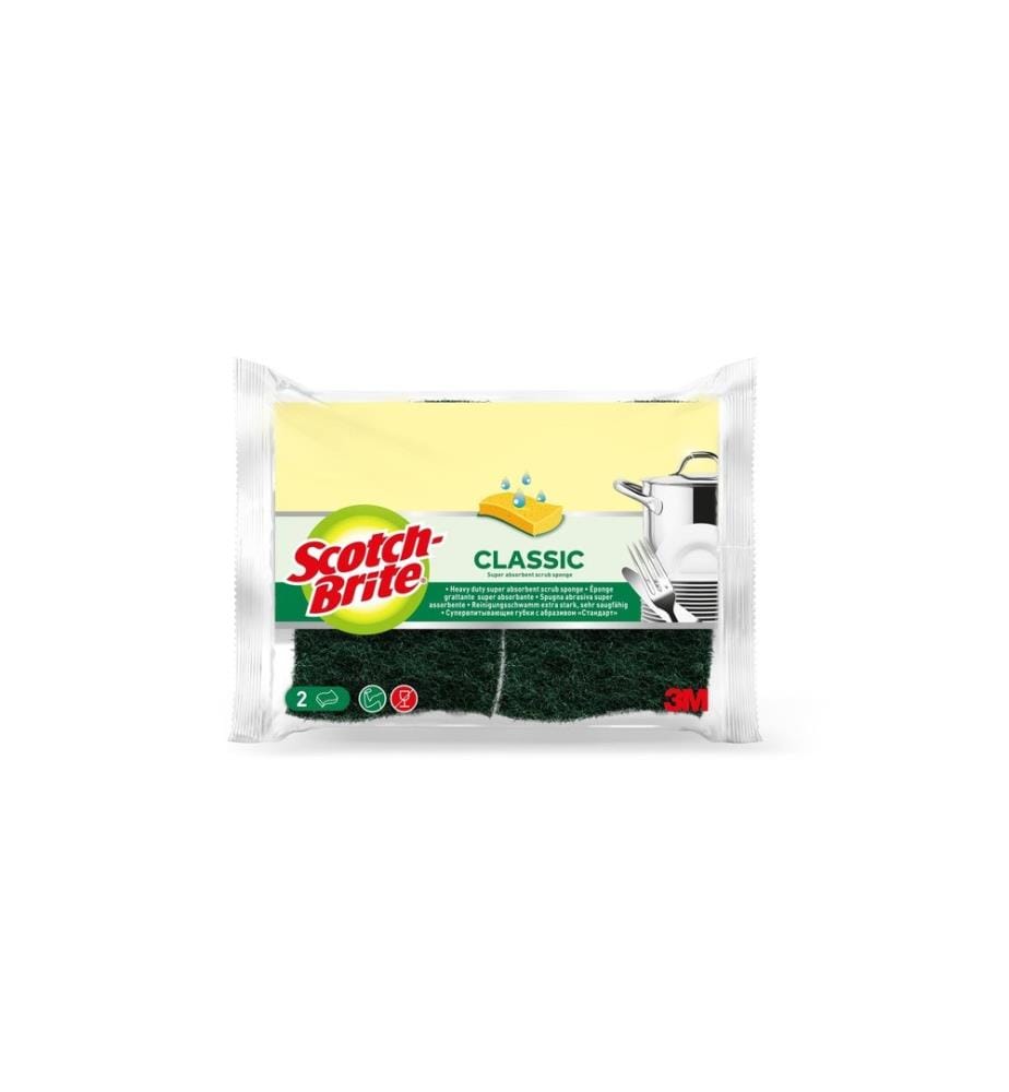 Scotch-Brite - Éponge Scotch-Brite - Classic 2 Pièce/s