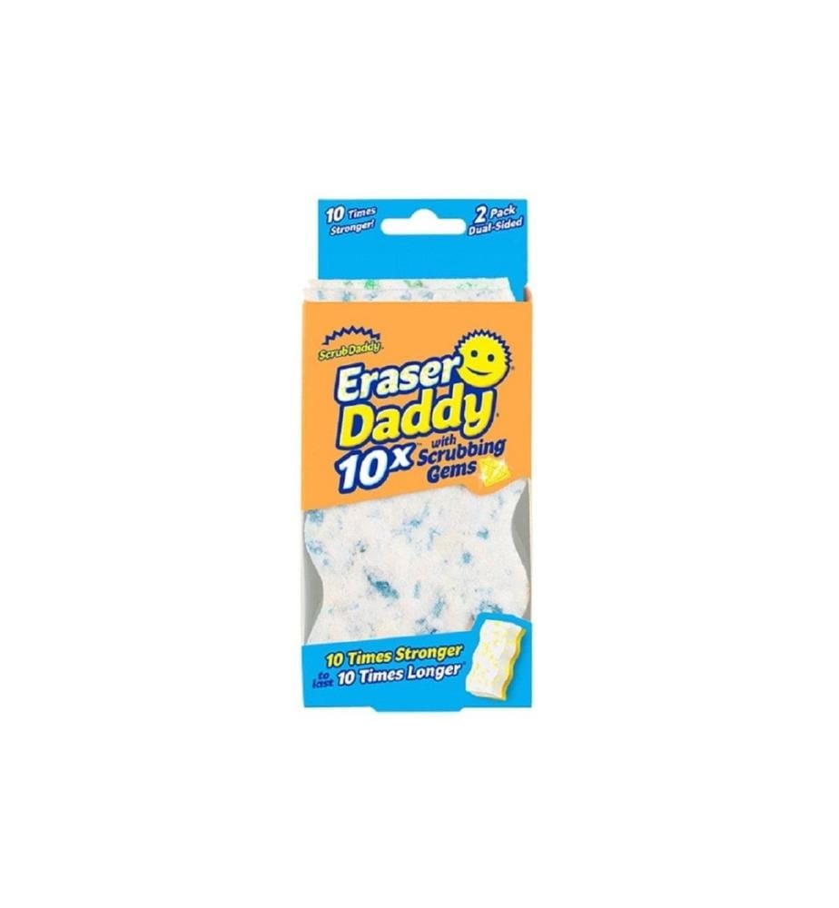 Scrub Daddy - Eraser Daddy Éponge magique en mélamine Lot de 2