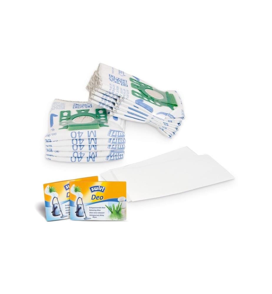 SWIRL - Sac filtrant pour aspirateur M40 EcoPor Kit combiné 10 Pièce/s