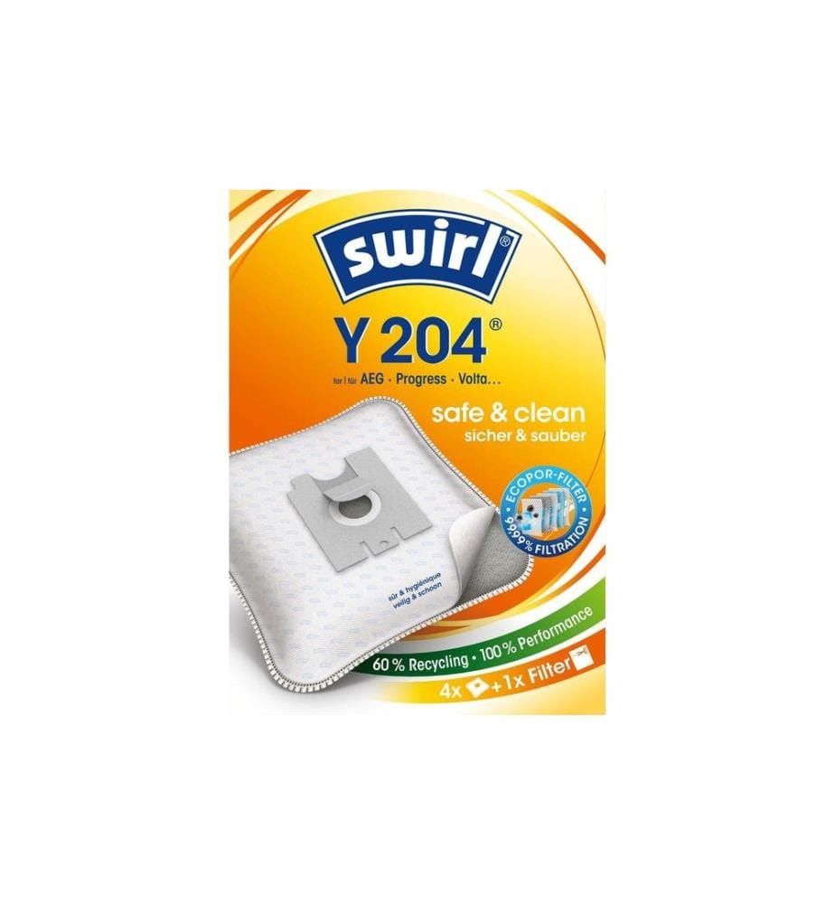 SWIRL - Sac filtrant pour aspirateur Y 204 4 Pièce/s