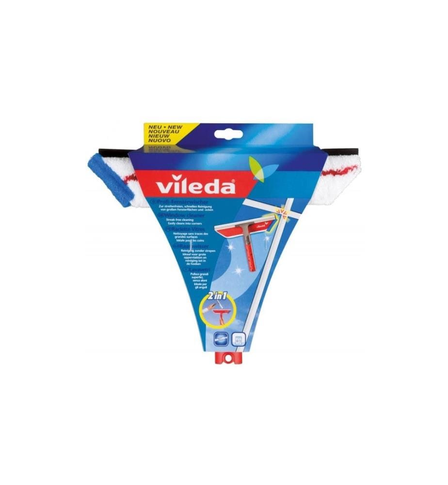 Vileda - Essuie-vitre Profi Rouge