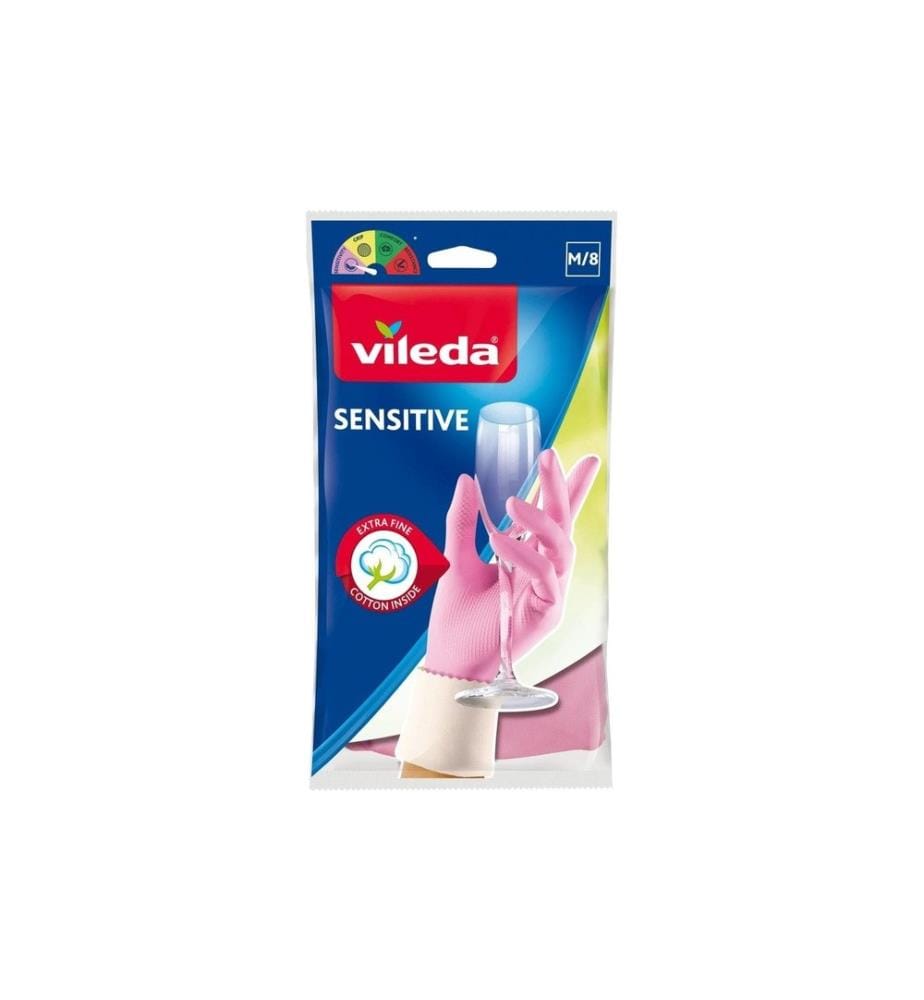 Vileda - Gant jetable Le Fine Sensitive M 2 pièces
