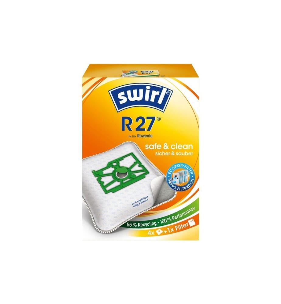 SWIRL - Sac filtrant pour aspirateur R 27 4 Pièce/s