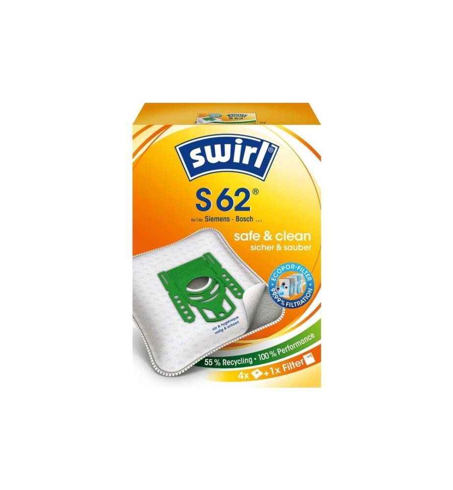 SWIRL - Sac filtrant pour aspirateur S 62 4 Pièce/s