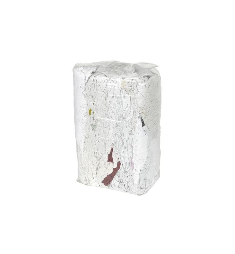 PUTZLAPPEN - Chiffon de nettoyage 10 kg Maillot blanc