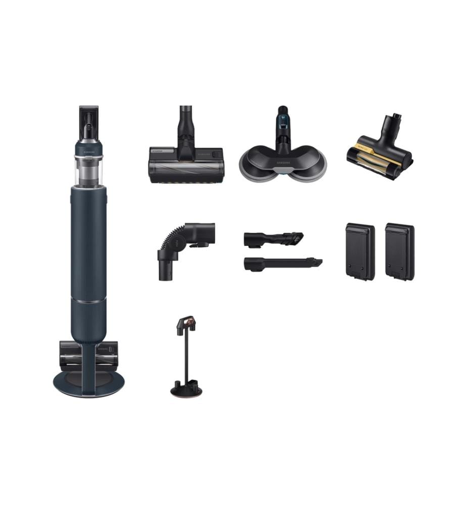 SAMSUNG - Aspirateur à manche sans fil Bespoke Jet Plus Pro Extra VS20B95973B/SW