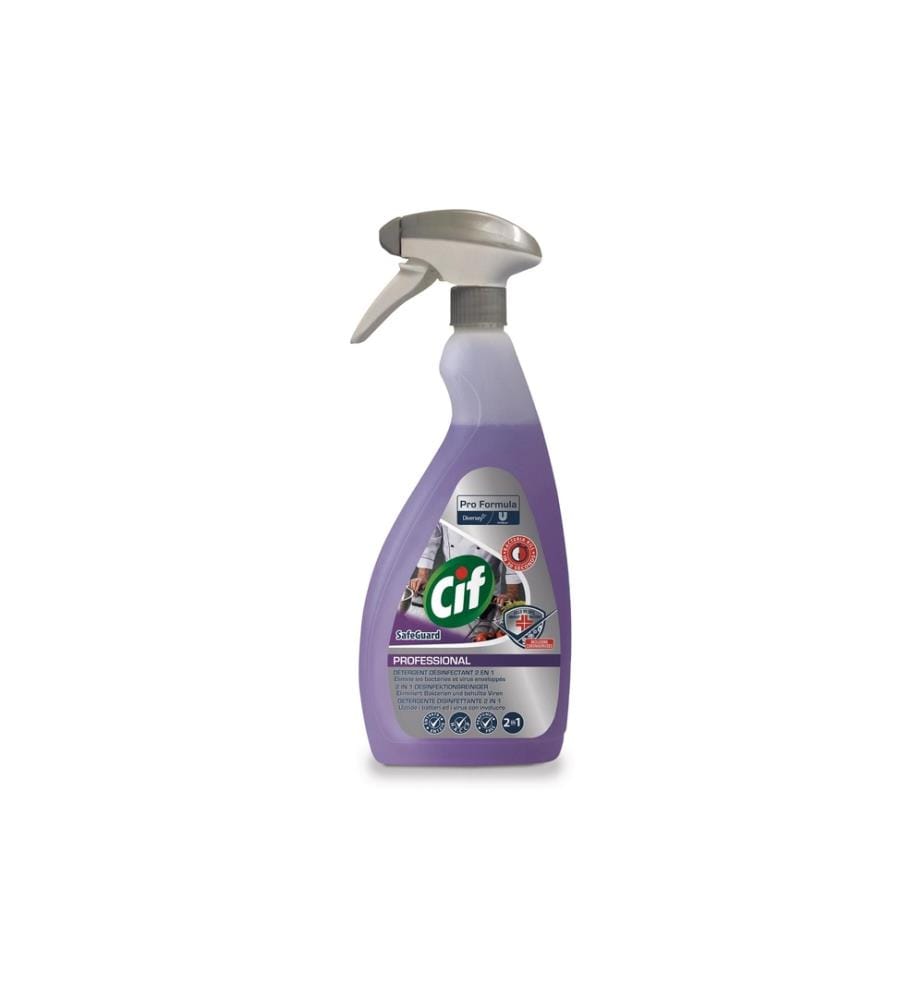 DIVERSEY PRO - Formula Cif Professional Nettoyant désinfectant 2en1 0.75 l