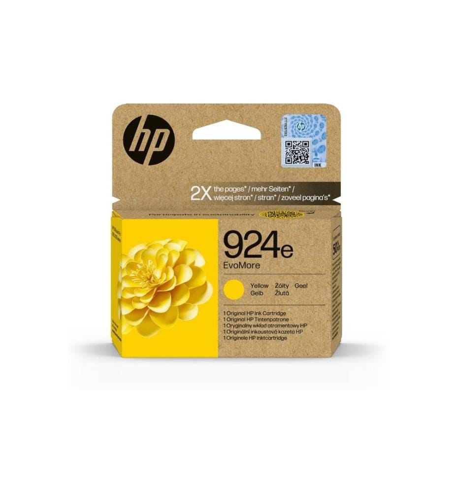HP - Encre N° 924e (4K0U9NE) Yellow