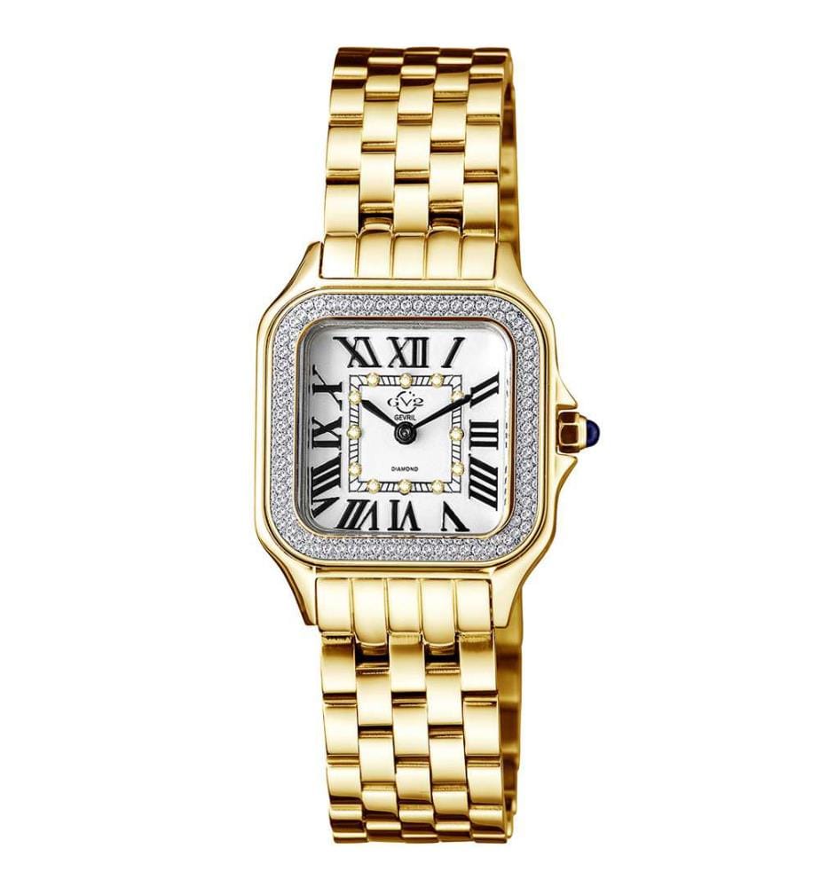 Montre à Quartz Milan avec bracelet en Acier Inoxydable - Argent