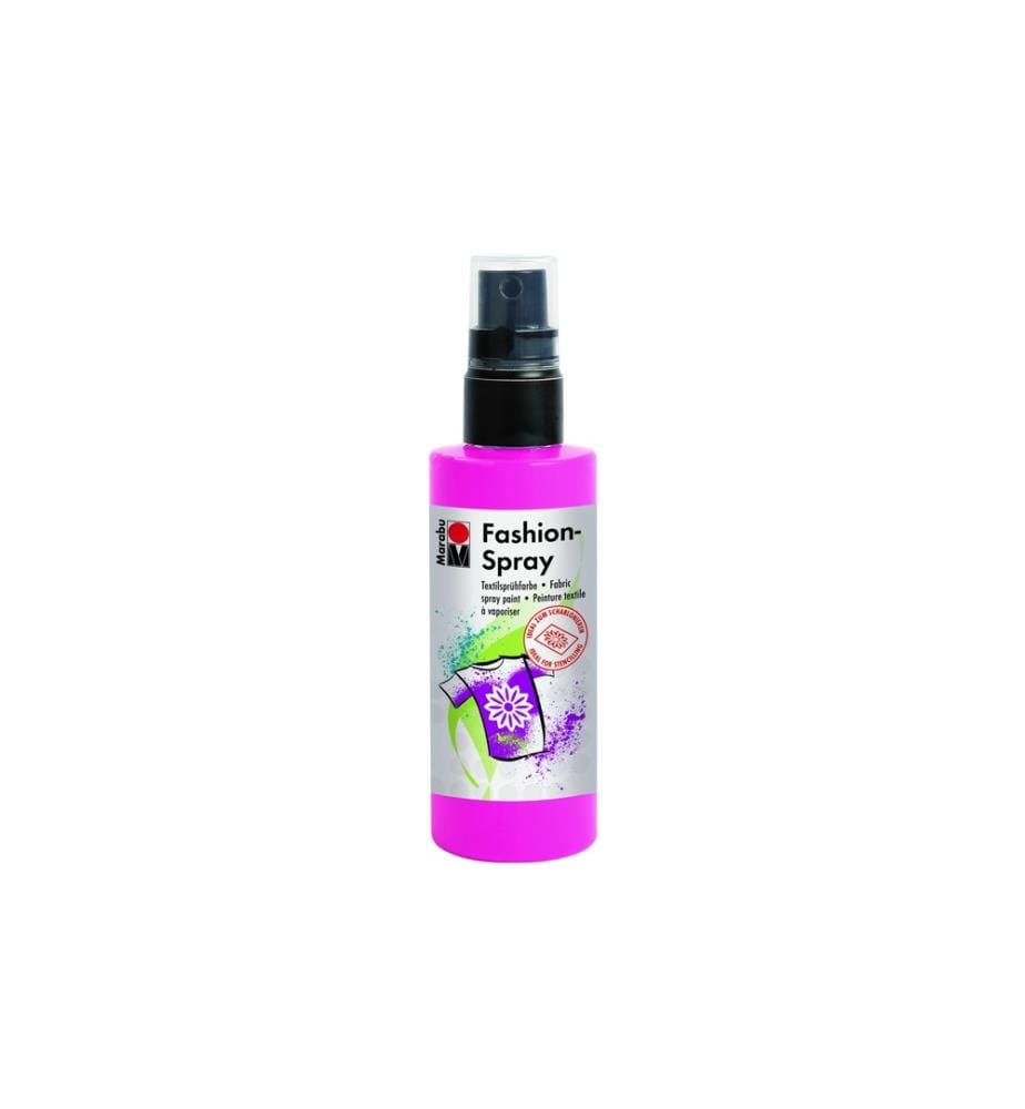 MARABU - Peinture pour textile Fashion Spray 100 ml, Rose