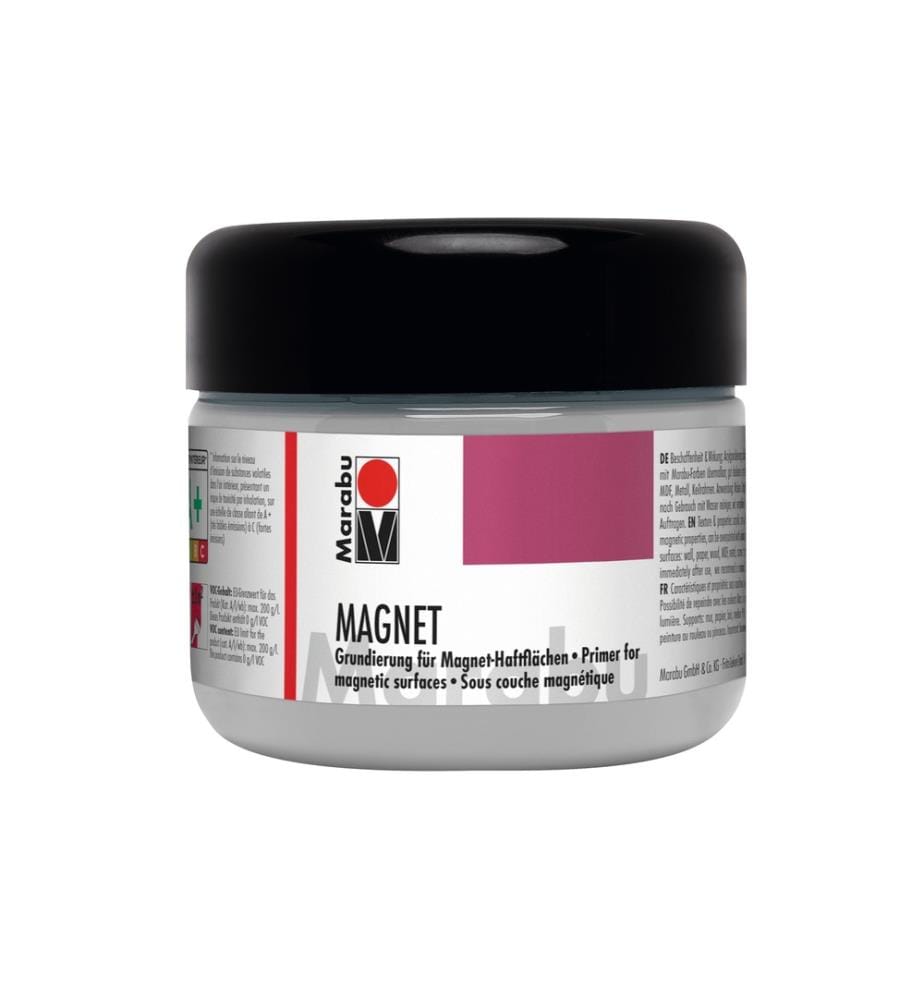 MARABU - Peinture magnétique 225 ml, Gris