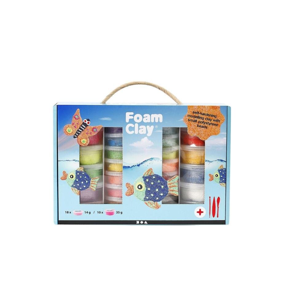 CREATIV COMPANY - Set de modélisation Foam Clay Multicolore