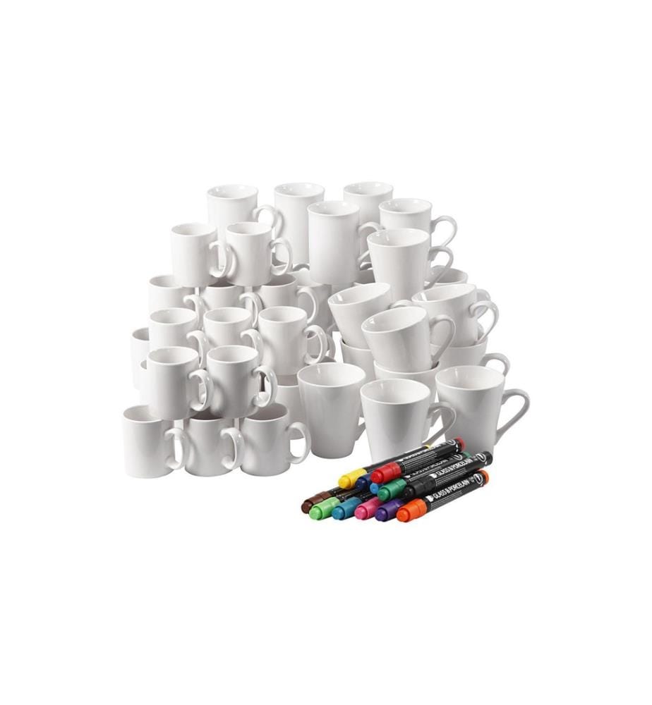 CREATIV COMPANY - Tasse en porcelaine 48 Pièce/s