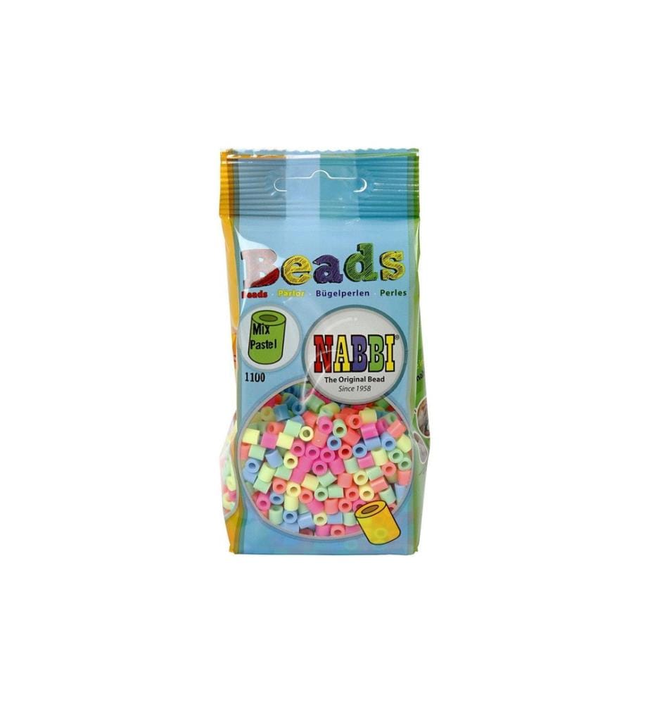 CREATIV COMPANY - Perles à repasser Nabbi moyen teintes pastel