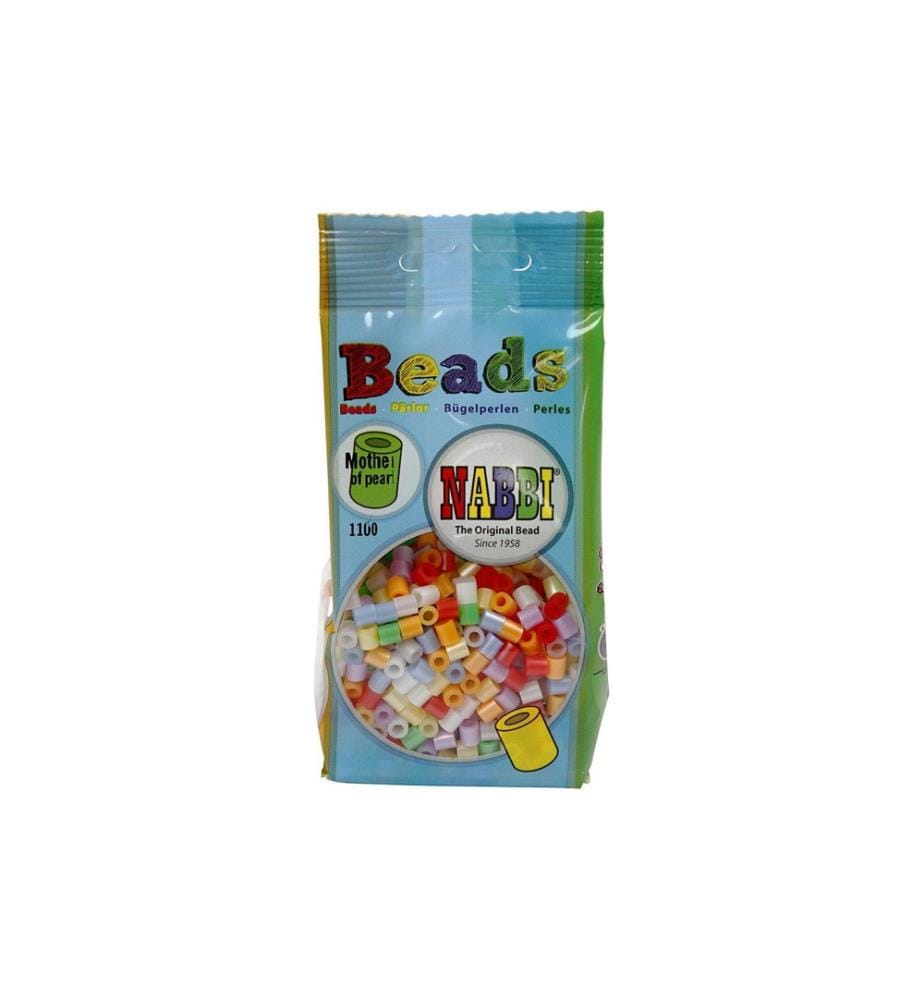 CREATIV COMPANY - Perles à repasser Nabbi moyen couleurs nacrées