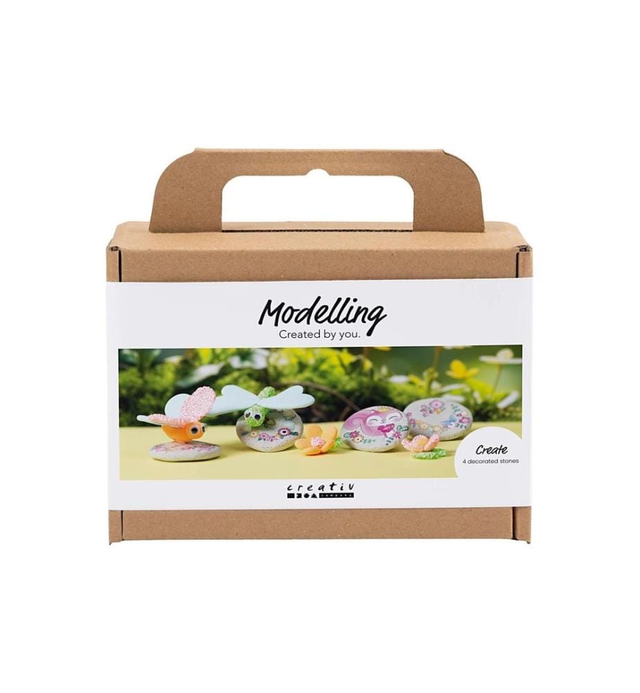 CREATIV COMPANY - Kits de bricolage Pierre avec insecte