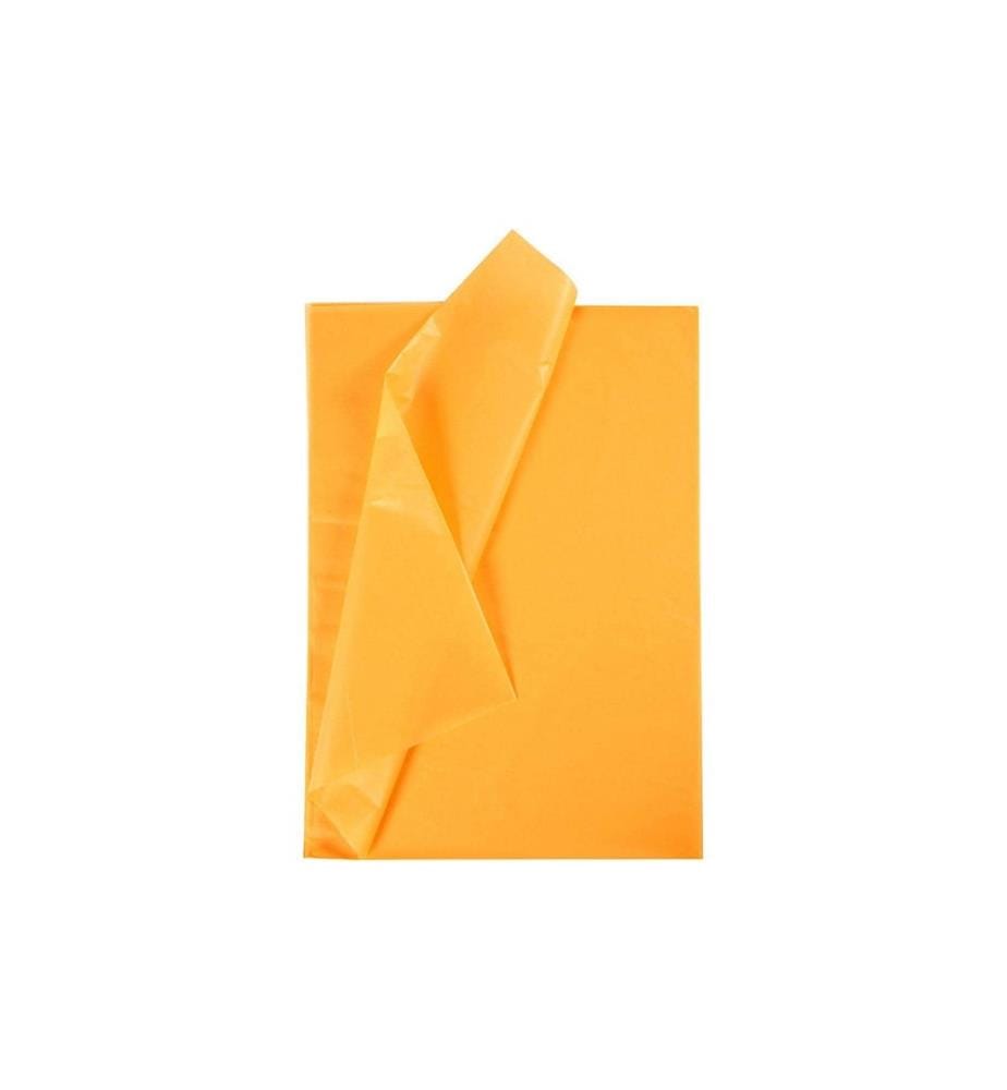 CREATIV COMPANY - Papier de soie 50 x 70 cm, 25 feuilles, Jaune