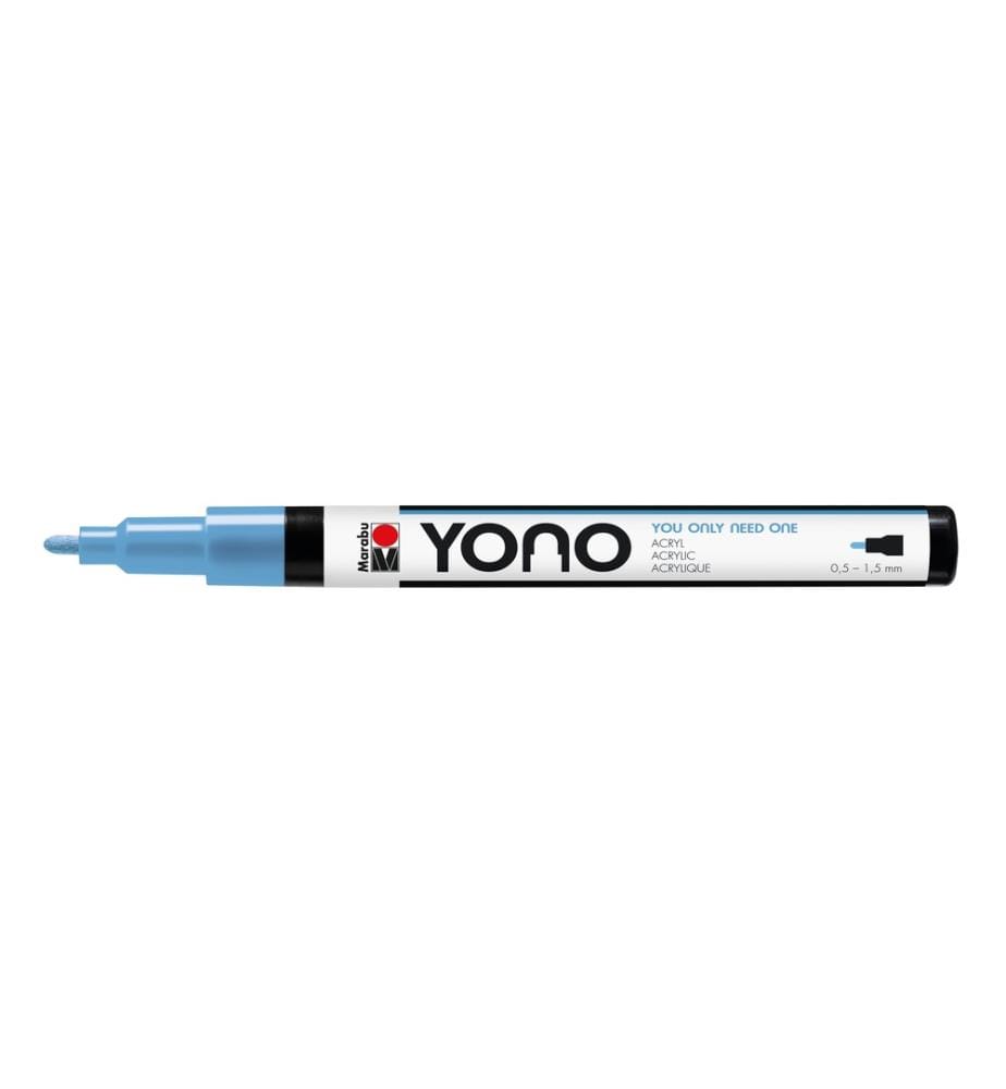 MARABU - Marqueur acrylique YONO 0.5 - 1.5 mm Bleu pastel