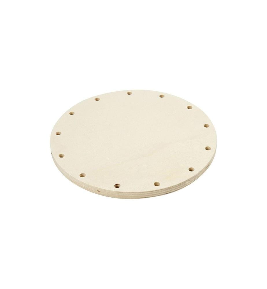CREATIV COMPANY - Article en bois osier – fond Ø 12 cm