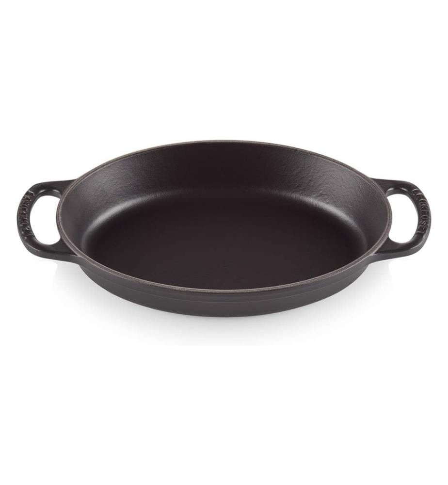 Plat à Four Ovale 24 cm - Noir Mat