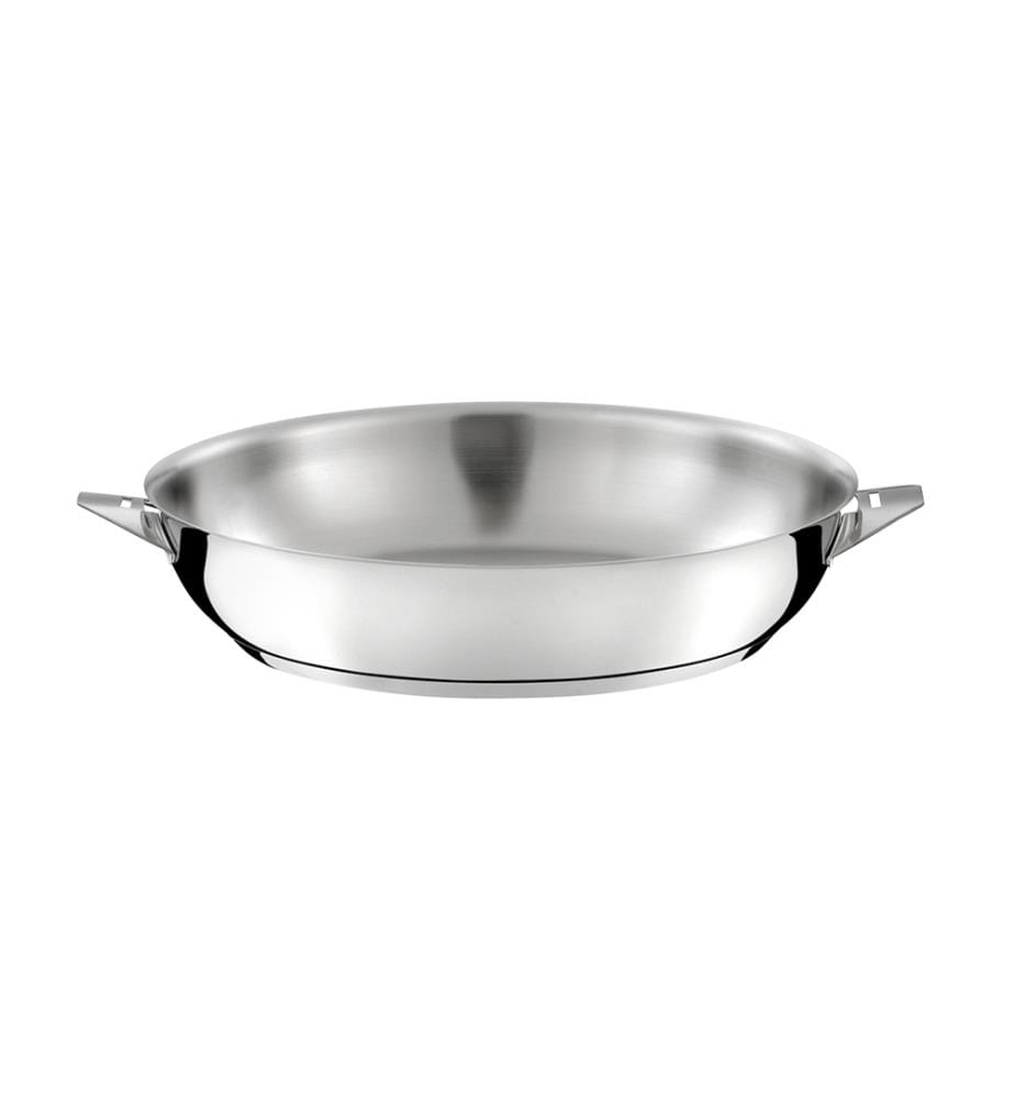 Poêle 28 cm inox finition miroir Eclipse