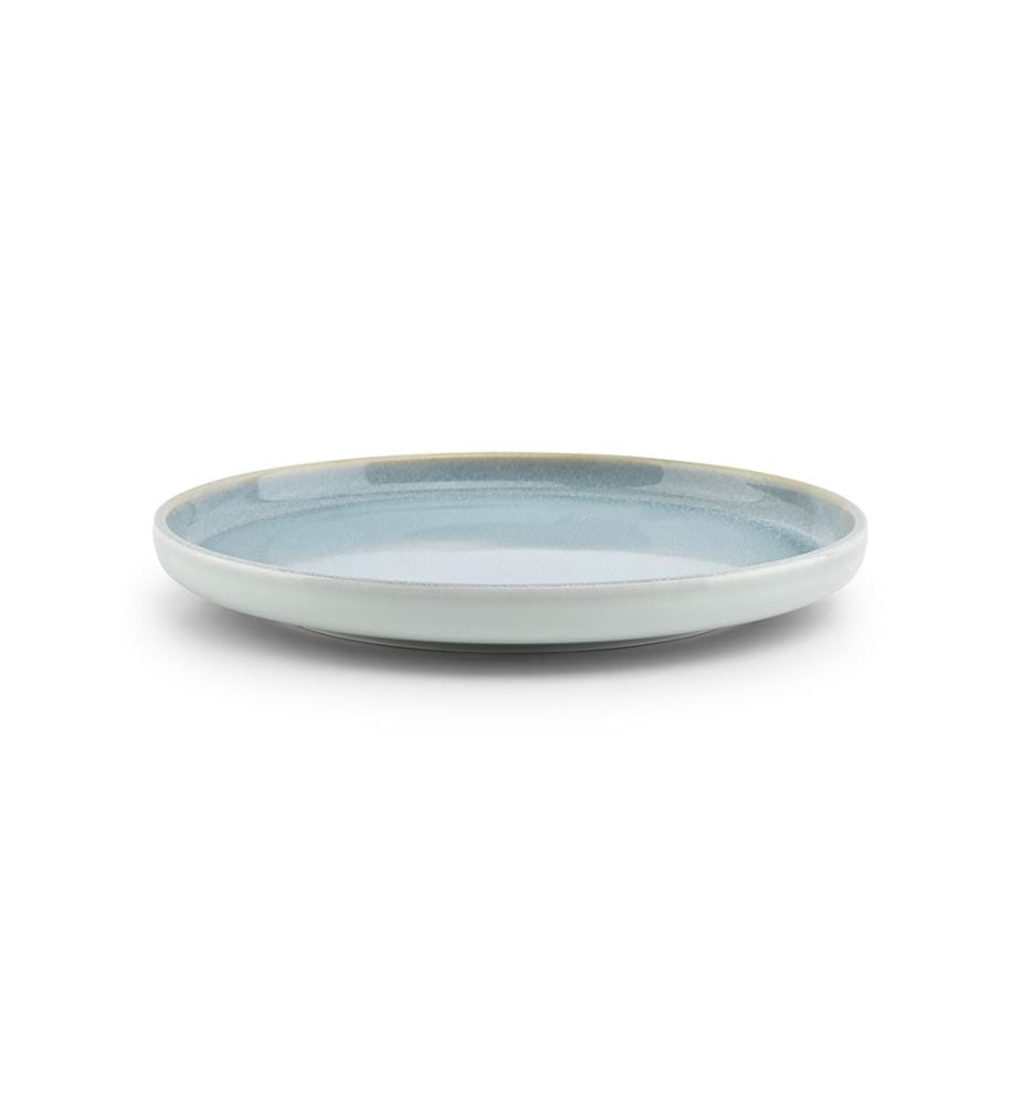 Lot de 4 Assiette plate 20,5cm bleu Nuo