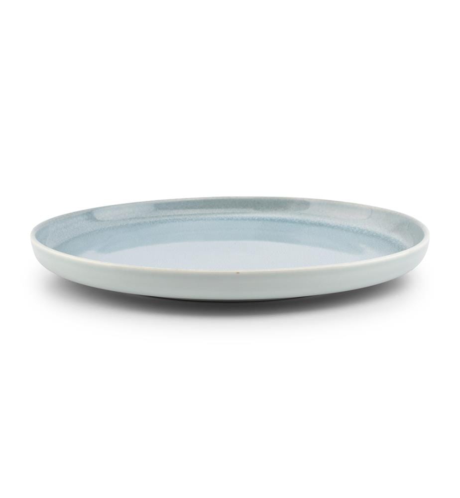 Lot de 4 Assiette plate 25cm bleu Nuo