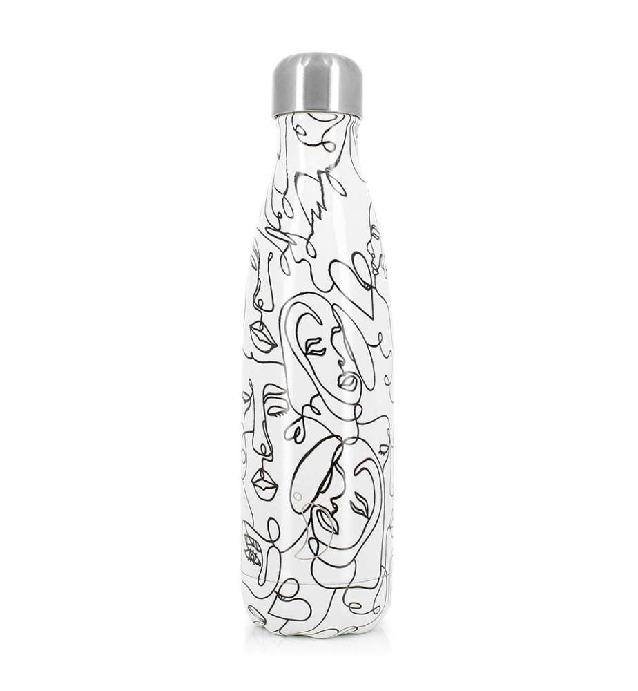 Bouteille Isotherme 500 ml - Noir et Blanc
