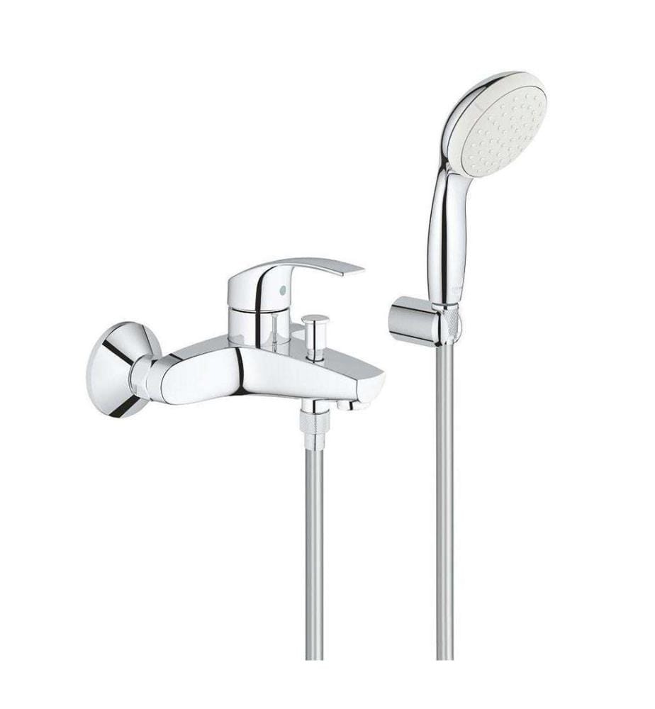 Eurosmart : Mitigeur monocommande, 1/2" pour baignoire - Argenté