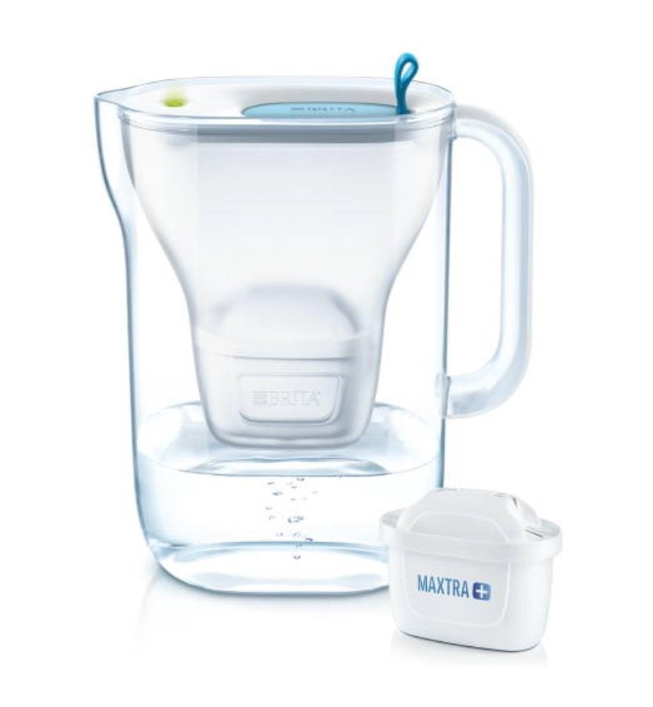 Carafe Filtrante Style 2,4 L + 1 x Cartouche Maxtra+ - Bleu Clair