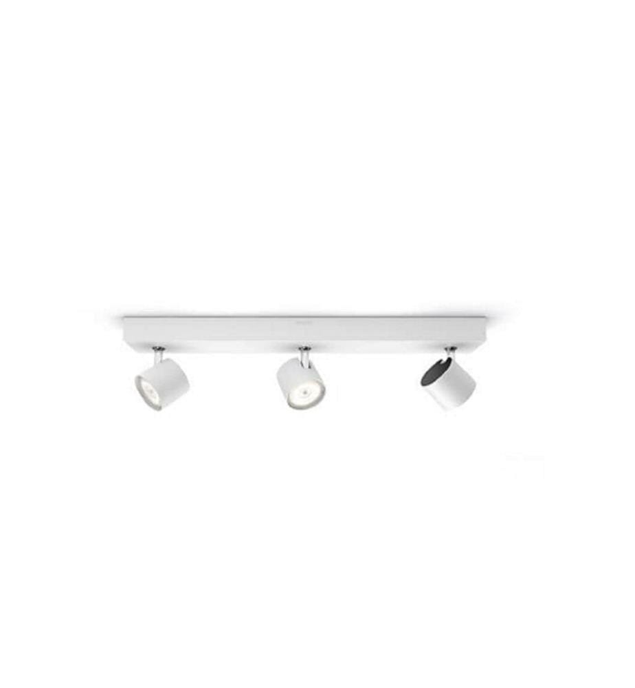 PHILIPS - Spot Star Warm Glow, 3 x 4 W, 1500 lm, 2200-2700 K, blanc