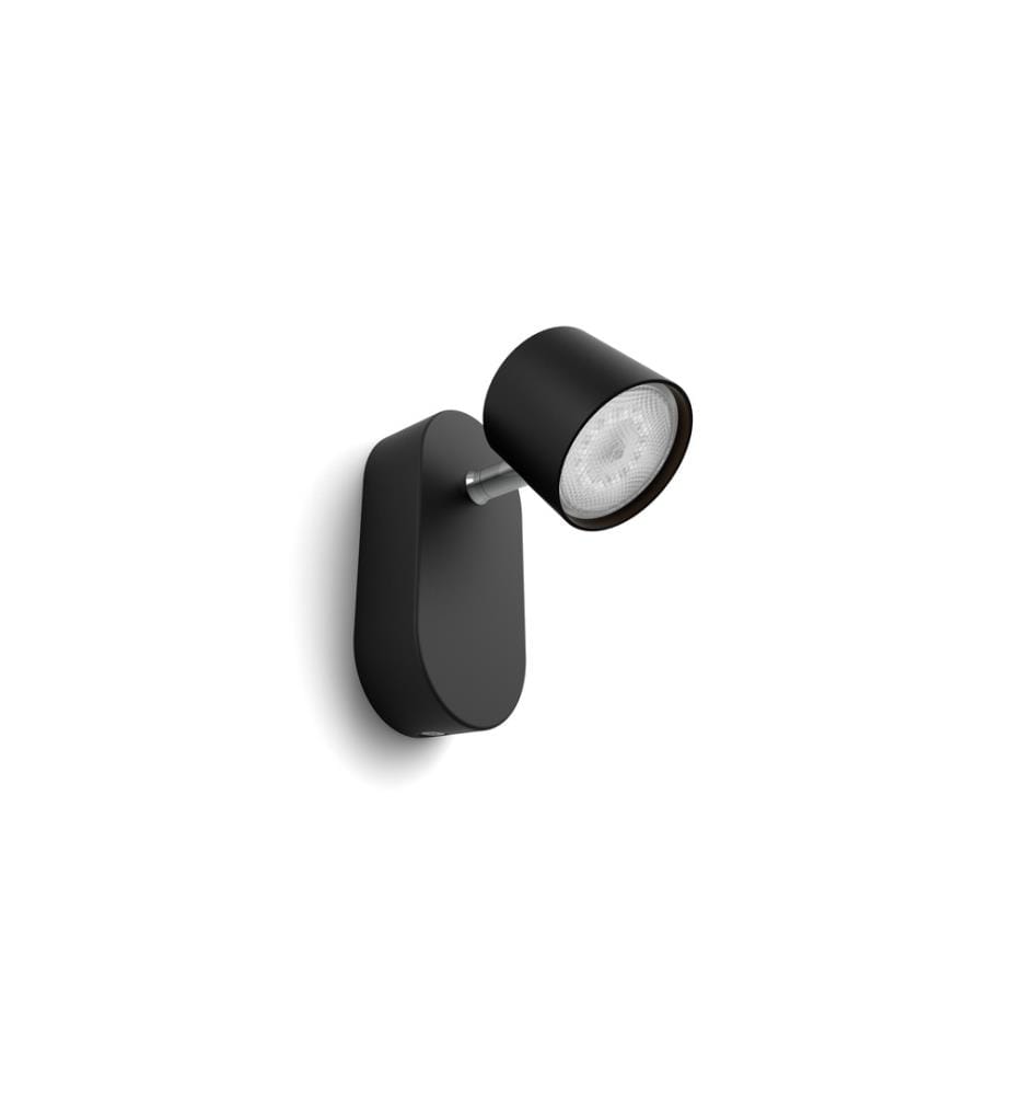 PHILIPS - Spot encastré Star, 4.5W, 2700K, noir
